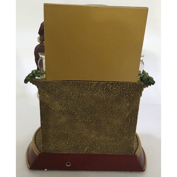 Thomas Kinkade Light Up The Holidays The Light Of Christmas Santa Fireplace COA - Picture 9 of 12